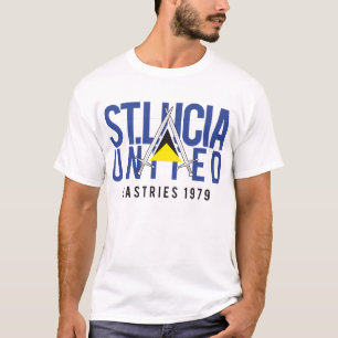 セントルシア統一されたな#2 Tシャツ