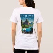 セントルシア カリビアン ジュエル Tシャツ (裏面)