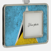 セントルシア シルバープレートフレームオーナメント (右)