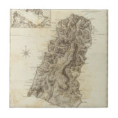 セントルシア タイル (正面)