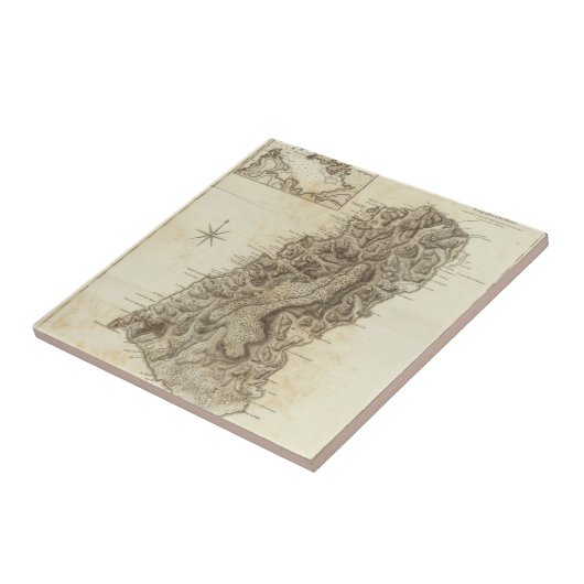 セントルシア タイル (側面)