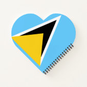 セントルシア ノートブック (裏面)