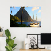 セントルシア ポスター (ホームオフィス)