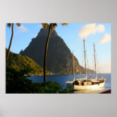 セントルシア ポスター (正面)