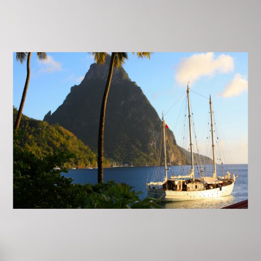 セントルシア ポスター (正面)