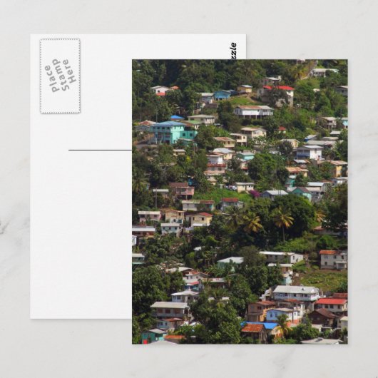 セントルシア ポストカード (正面/裏面)