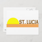 セントルシア ポストカード (正面/裏面)