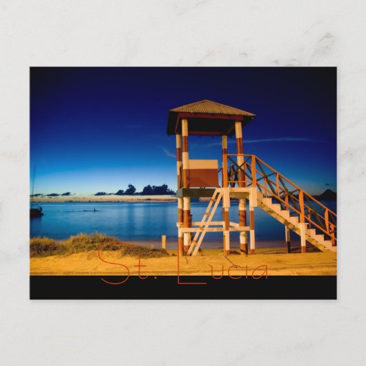 セントルシア ポストカード (正面)