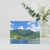 セントルシア ポストカード (スタンド正面)