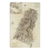 セントルシア ミニクリップボード (裏面)