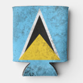 セントルシア 缶クーラー (正面)