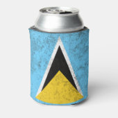 セントルシア 缶クーラー (缶裏面)