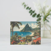 セントルシア(5) ポストカード (スタンド正面)