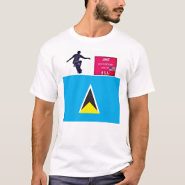 セントルシア SK8 Tシャツ