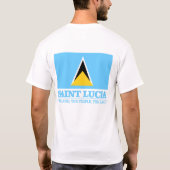 セントルシア Tシャツ (裏面)