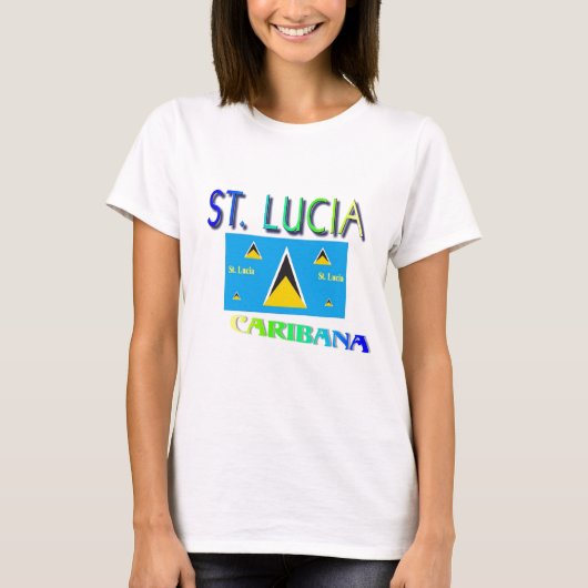 セントルシア Tシャツ (正面)