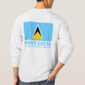 セントルシア Tシャツ (裏面)