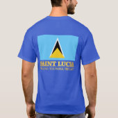 セントルシア Tシャツ (裏面)