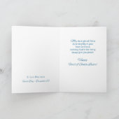 セントルーシーお祝い シーズンカード (内部)