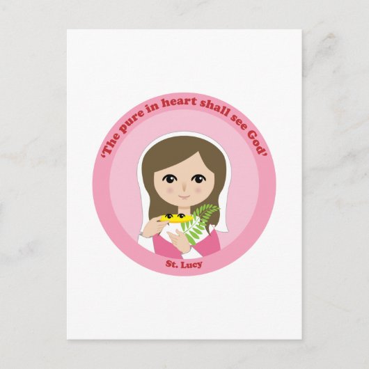セントルーシー ポストカード (正面)