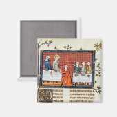 セントル食べ物を与えイスの『生命と奇跡の聖』 マグネット (正面/裏面)