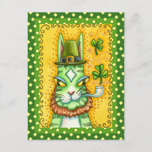 セントレプラーシャンHIS N' FITZ LEPRECHAUN、パディーズデイおもしろいネコ シーズンポストカード