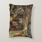 セントレミーの採石場への入り口ビンセント・ヴァン・ゴッホ アクセントクッション (裏面(縦))