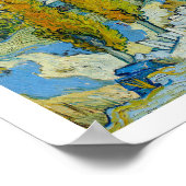 セントレミー1889年のポプラby Vincent van ゴッホ ポスター (角)