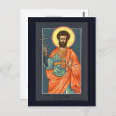 セントロニヌス・ザ・センチュリオン祈りの言葉カード ポストカード (正面/裏面)