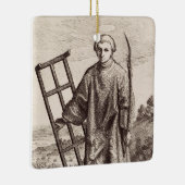 セントローレンスのパトロンの聖アーカイブ セラミックオーナメント (右)