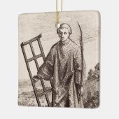 セントローレンスのパトロンの聖アーカイブ セラミックオーナメント (左)