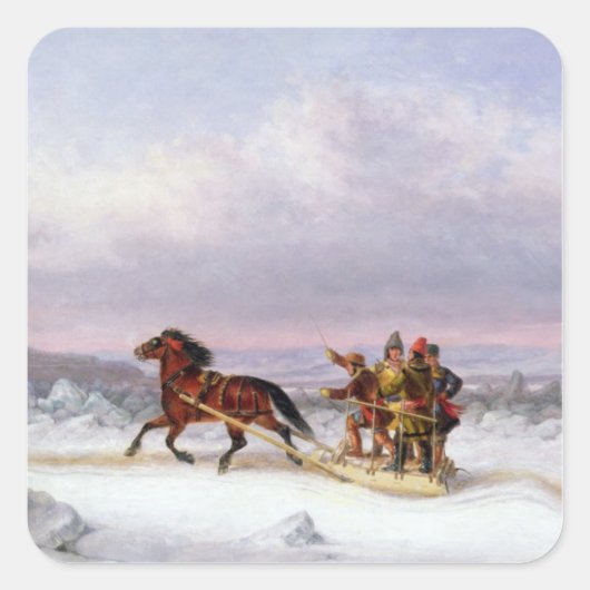 セントローレンスを渡る スクエアシール (正面)