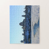 セントローレンスリバー&オールドケベックシティケベック ジグソーパズル (縦)