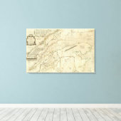 セントローレンス川の正確なチャート キャンバスプリント (インサイチュ (ウッドフロア))