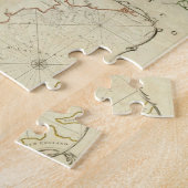 セントローレンス川の正確な地図 ジグソーパズル (側面)