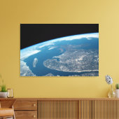 セントローレンス湾とカナダ。 キャンバスプリント (インサイチュ (リビング))