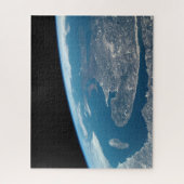 セントローレンス湾とカナダ。 ジグソーパズル (縦)