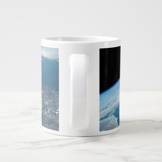 セントローレンス湾とカナダ。 ジャンボコーヒーマグカップ (裏面)