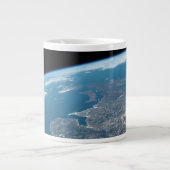 セントローレンス湾とカナダ。 ジャンボコーヒーマグカップ (正面)