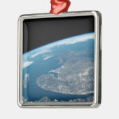 セントローレンス湾とカナダ。 メタルオーナメント (左)