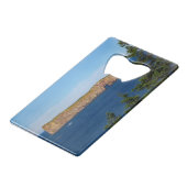 セントローレンス湾のパーセ岩 クレジットカード栓抜き (正面アングル)