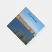 セントローレンス湾のパーセ岩 スタンダードランチョンナプキン (角)