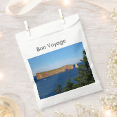 セントローレンス湾のパーセ岩 フェイバーバッグ (クリップ留めされた状態)