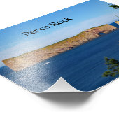 セントローレンス湾のパーセ岩 フォトプリント            (角)