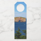 セントローレンス湾のパーセ岩 ボトルネックタグ (裏面)