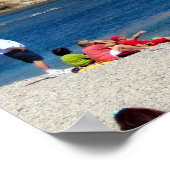 セントローレンス湾のパーセ岩 ポスター (角)