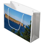 セントローレンス湾のパーセ岩 ラージペーパーバッグ (正面アングル)