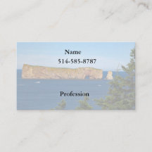 セントローレンス湾のパーセ岩