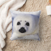 セントローレンス湾の竪琴のシールパイプ クッション (ブランケット)