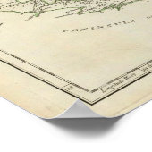 セントローレンス湾図 ポスター (角)